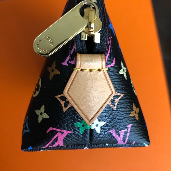 SOLD - Auth LV Mono Multicolor Cosmetic Pouch - Picture 4 of 15